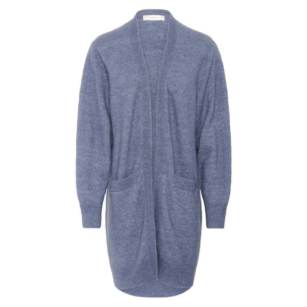 Inwear Women's Blue Cardigans, L, Cardigan In Wild Wind Style