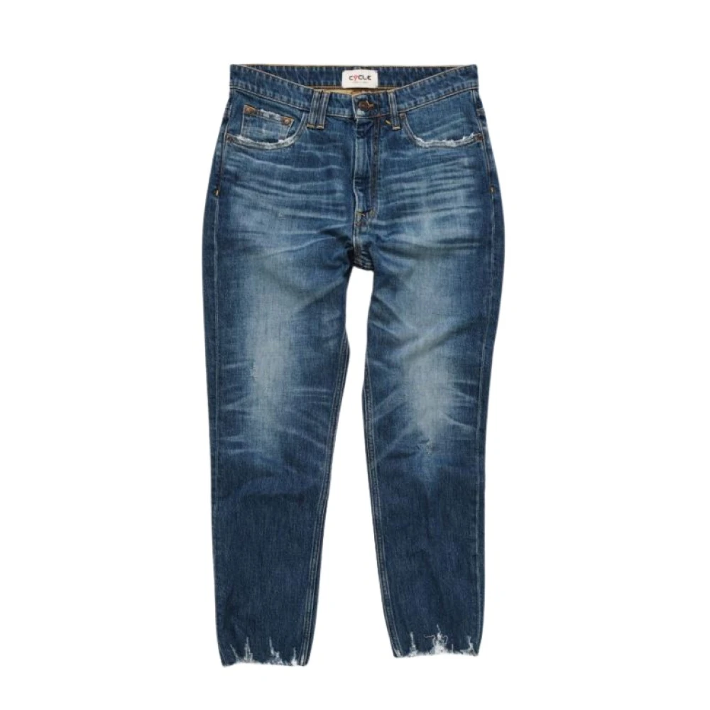 Cycle Heldere Blauwe Denim Jeans Blue Heren