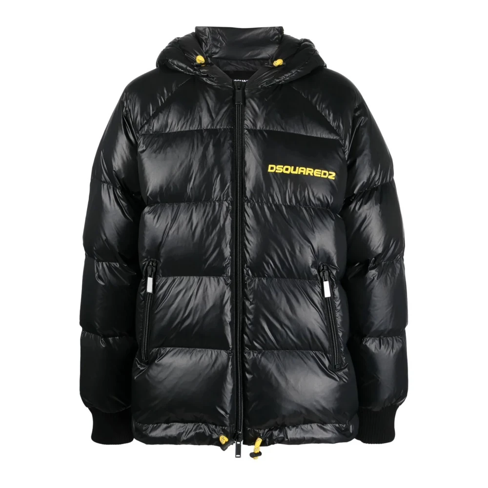 Dsquared2 Heren Winterjas Blijf warm & stijlvol Black Heren