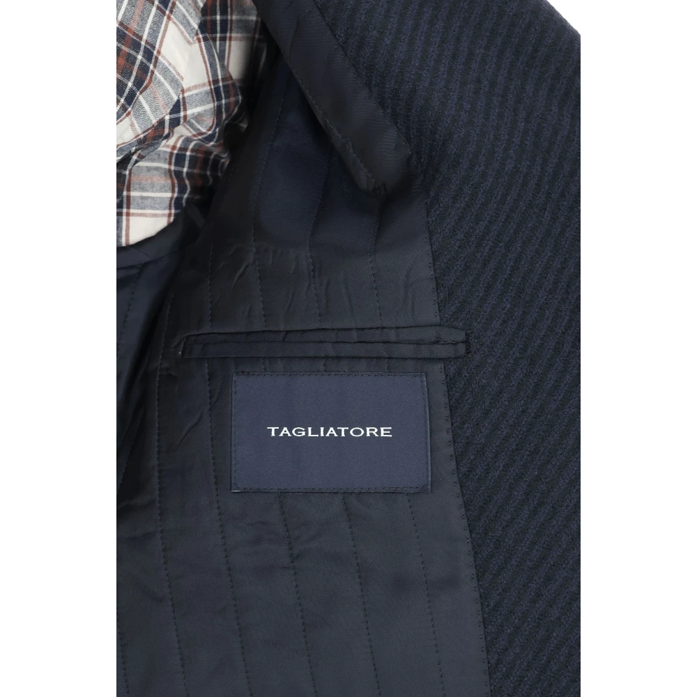Tagliatore Jassen Blauw Blue Heren