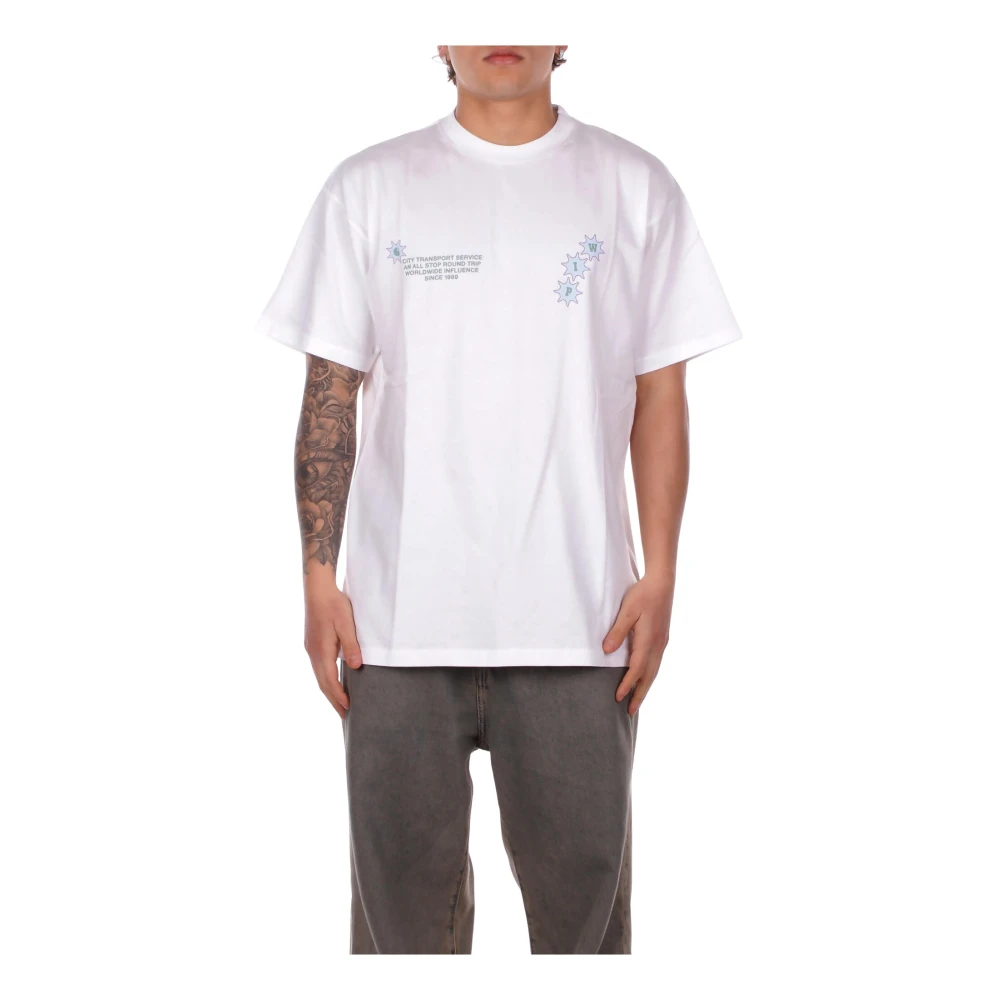 Carhartt Wip Homme Blanc Tops, Taille: M Carhartt T-Shirts Et Polos