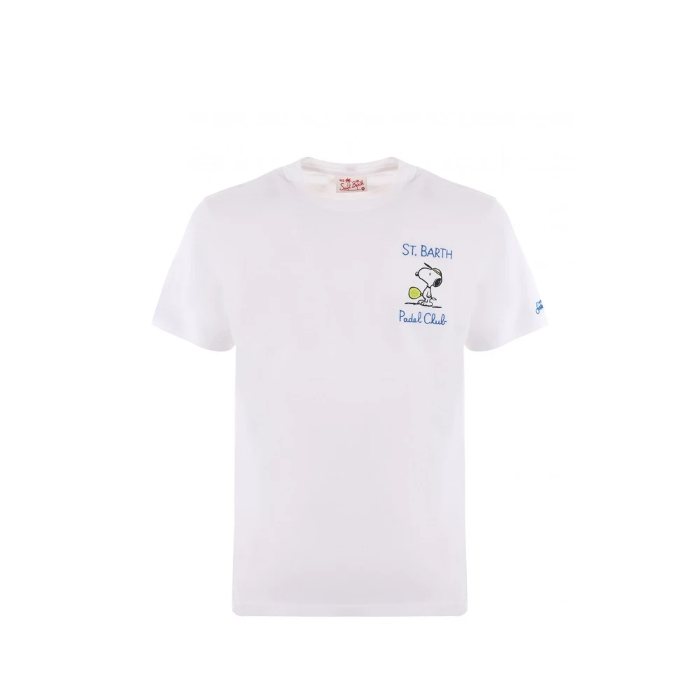 MC2 Saint Barth Snoopy Padel Club Shirt White Heren