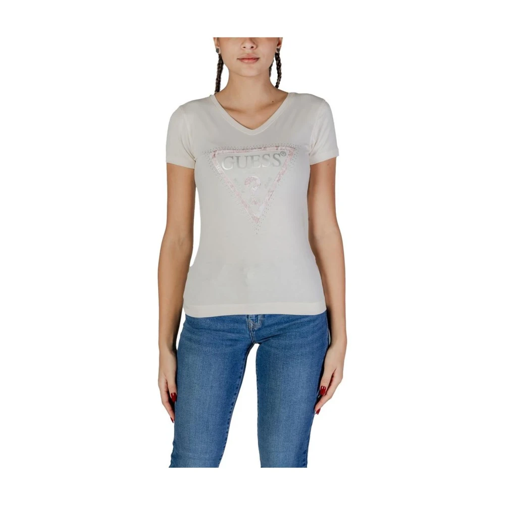 Guess - Tops > T-Shirts - Beige - Guess - Modalova