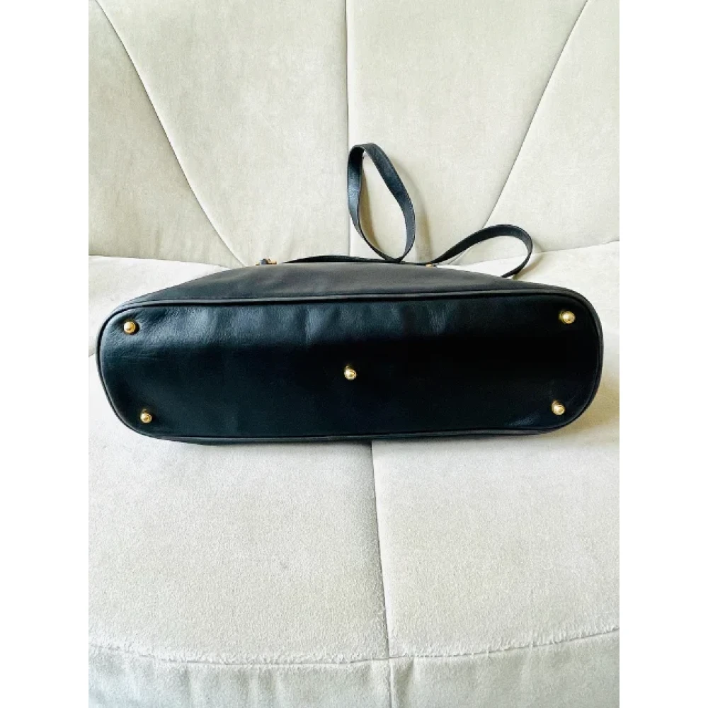 Gucci Vintage Pre-owned Leather gucci-bags Black Dames