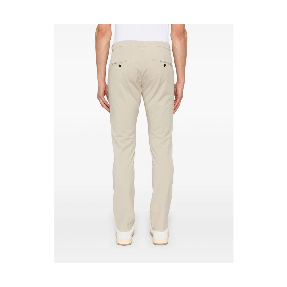 Dondup Beige Slim Fit Jeans Beige Heren