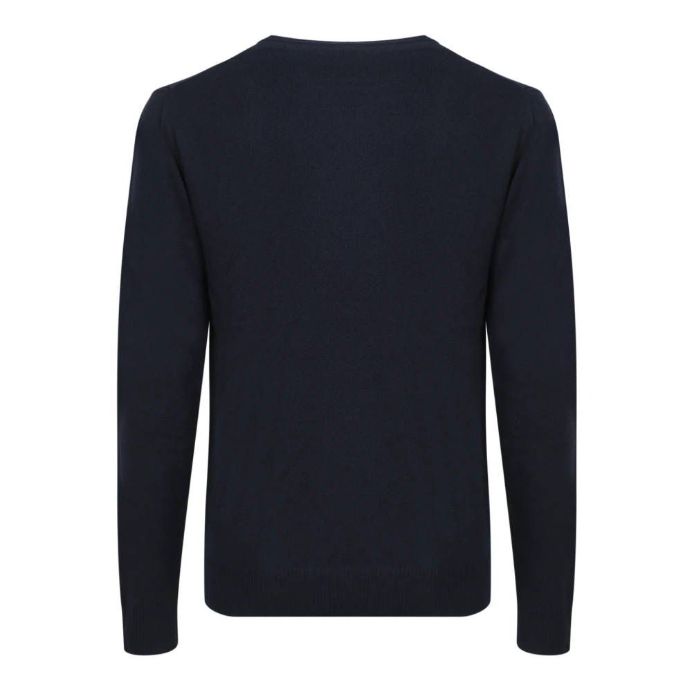 Daniele Fiesoli Blauwe Gebreide Kleding voor Stijlvolle Gelegenheden Blue Heren