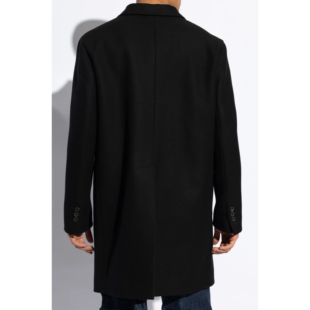 Dsquared2 Wollen jas Black Heren