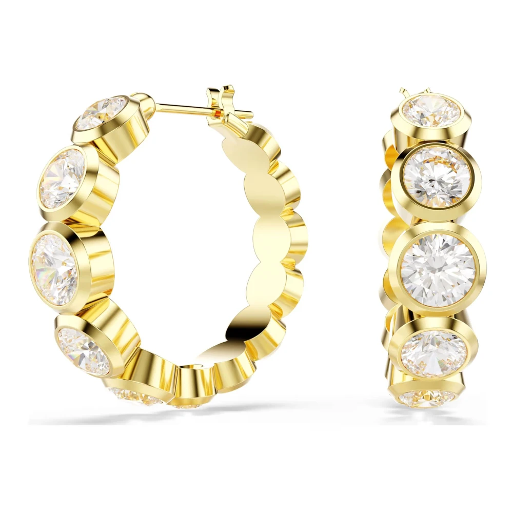 Swarovski Donna Giallo Accessori, Taglia Unica, New,
