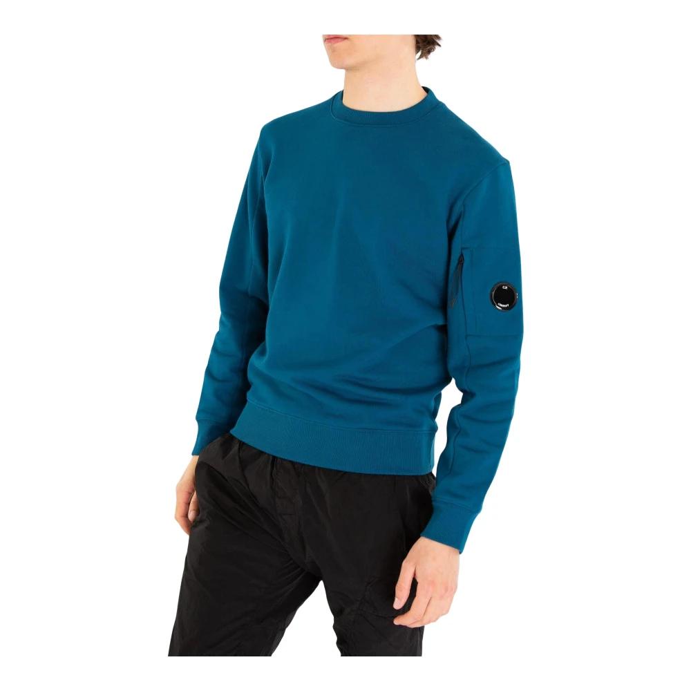 C.P. Company Blauwe Hoodie voor Heren Blue Heren