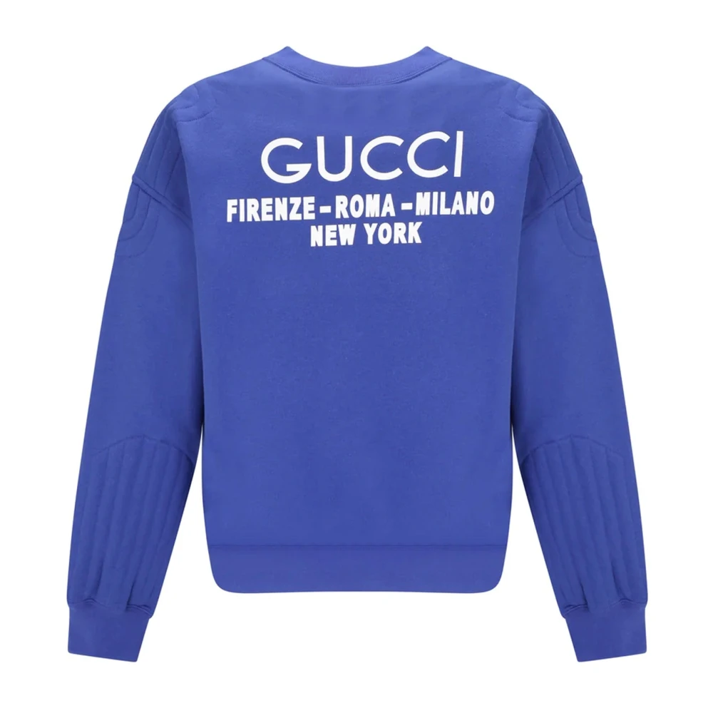 Gucci Sweatshirts Blue Heren