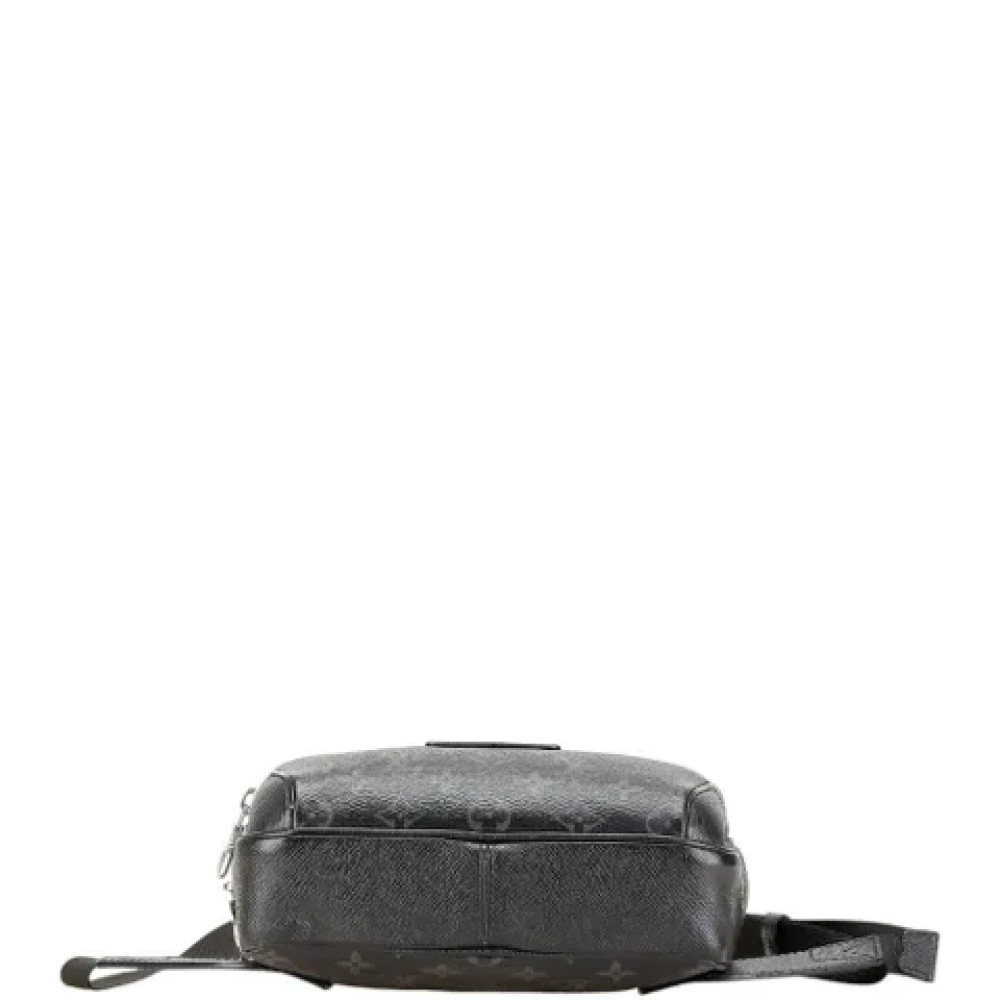 Louis Vuitton Vintage Pre-owned Canvas crossbody-bags Black Dames