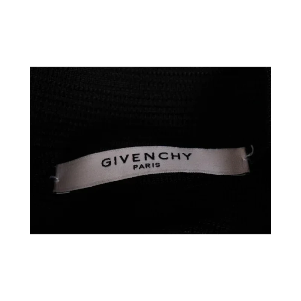 Givenchy Pre-owned Viscose outerwear Black Dames