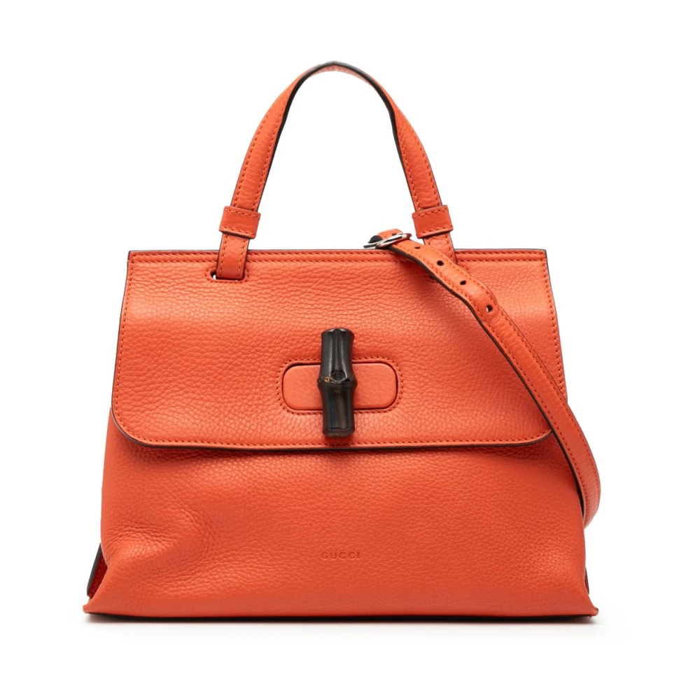 Gucci Vintage Donna Arancione Pre-Owned, Taglia Unica, Used,