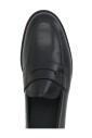 black-leather-penny-loafers