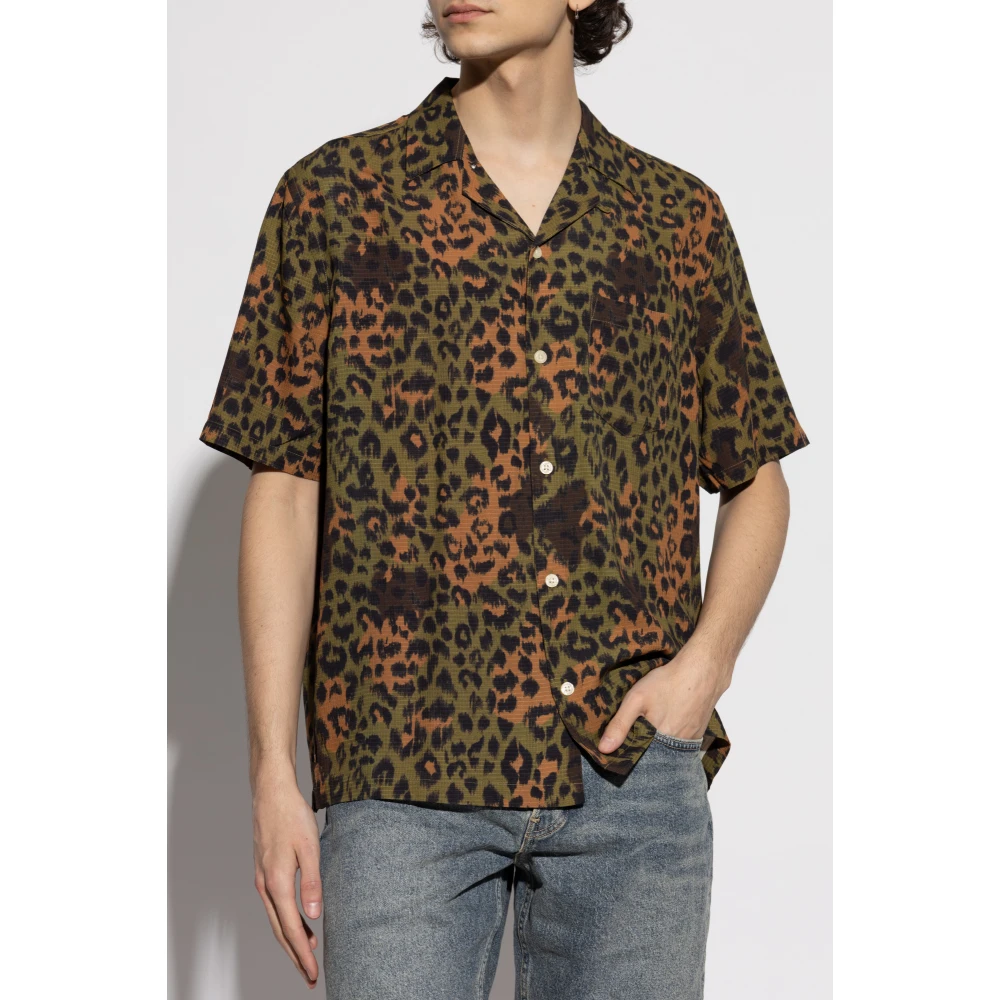AllSaints Shirt Styx Green Heren