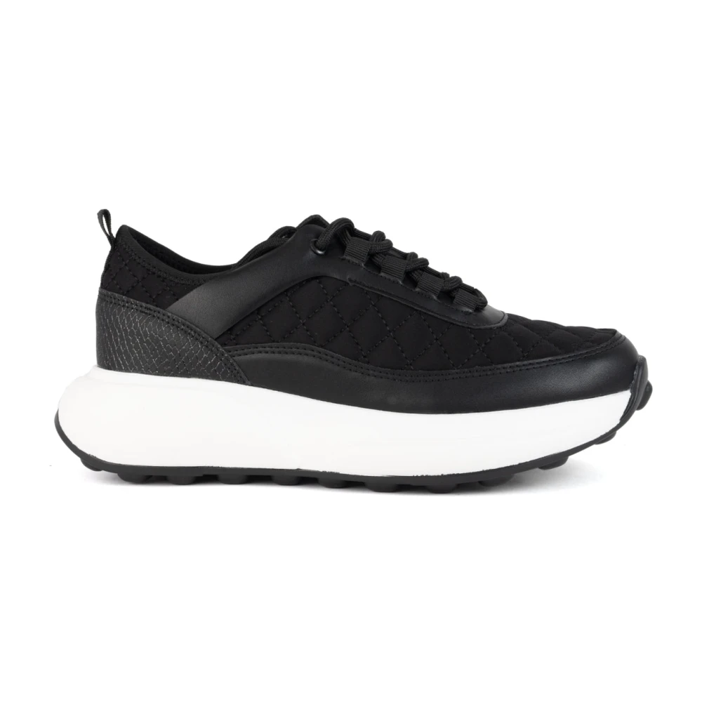 Stella New York Zwarte Gesloten Sneakers Dames Schoenen Dames Schoenen