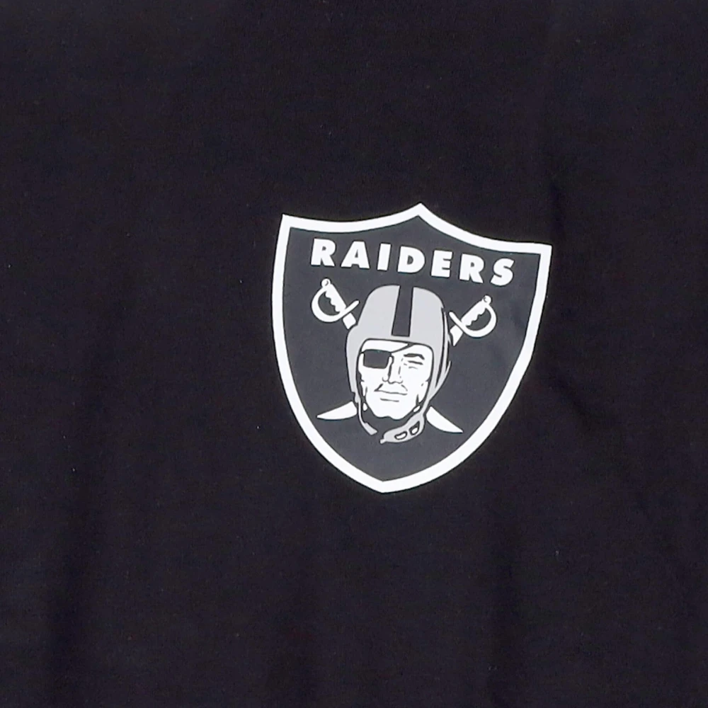 new era Las Vegas Raiders Logo Tee Black Heren