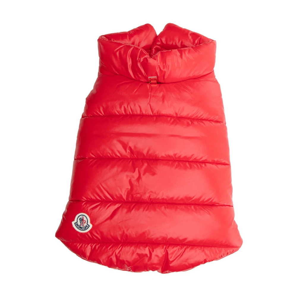 Moncler Stijlvolle Hondenvest I209O3G00001455 Red Dames