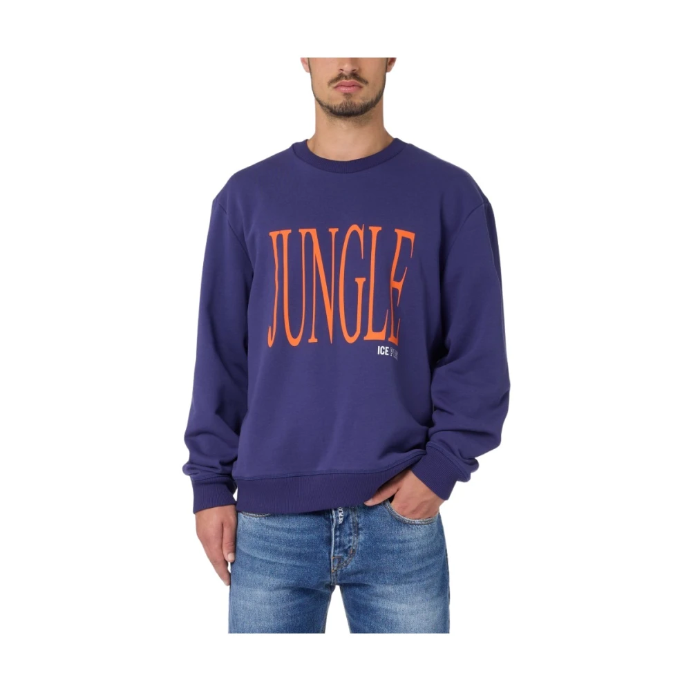 Ice Play Men's Blue Stylish Hoodies Collection - Sweatshirts - S - Sweatshirts & Hoodies