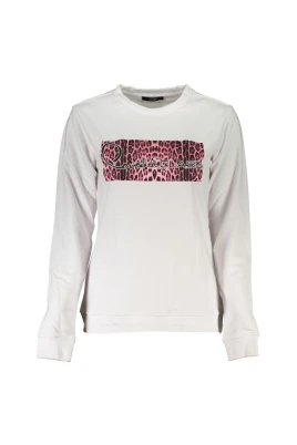 Borstad Sweatshirt med Logotyptryck