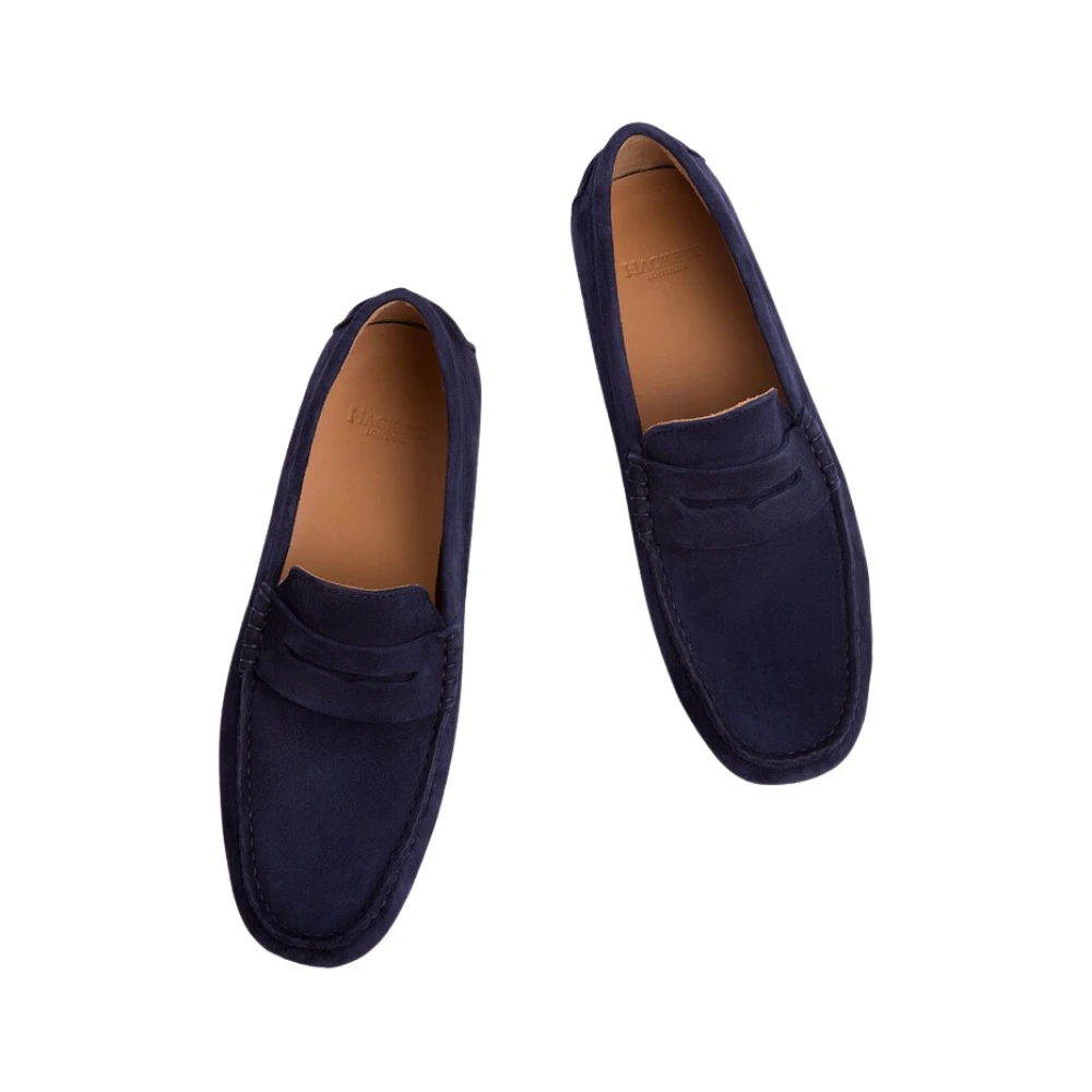 Hackett Richmond Penny Loafer schoenen Blue Heren