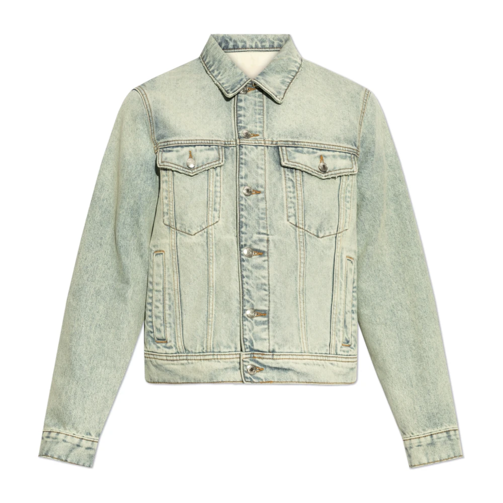 Zadig & Voltaire Denim jack 'Bases' Blue Heren