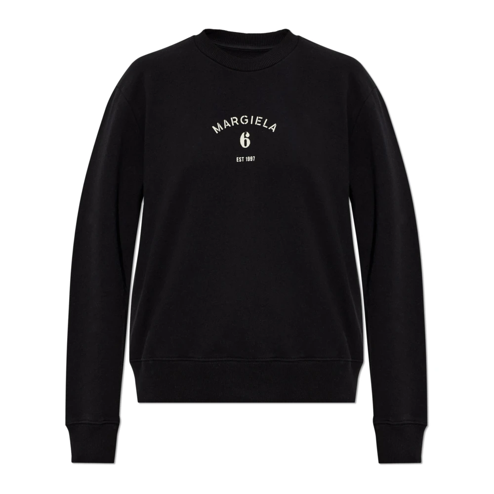 Mm6 Maison Margiela Donna Nero Felpe, S, New,