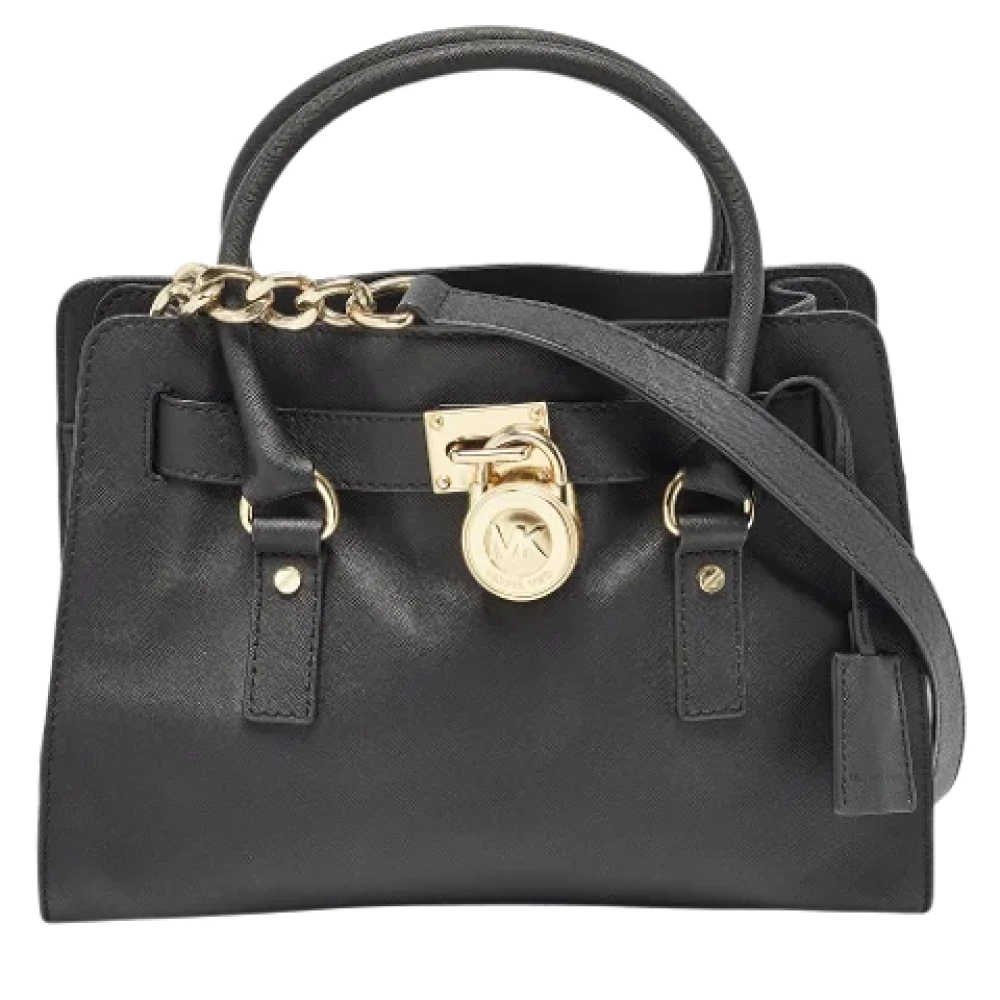 Michael Kors Pre-owned Leather handbags Black Dames
