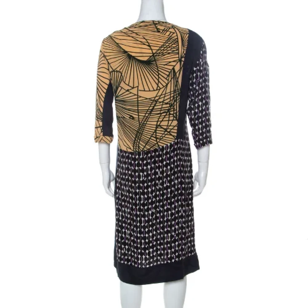 Dries van Noten Pre-owned Silk dresses Multicolor Dames