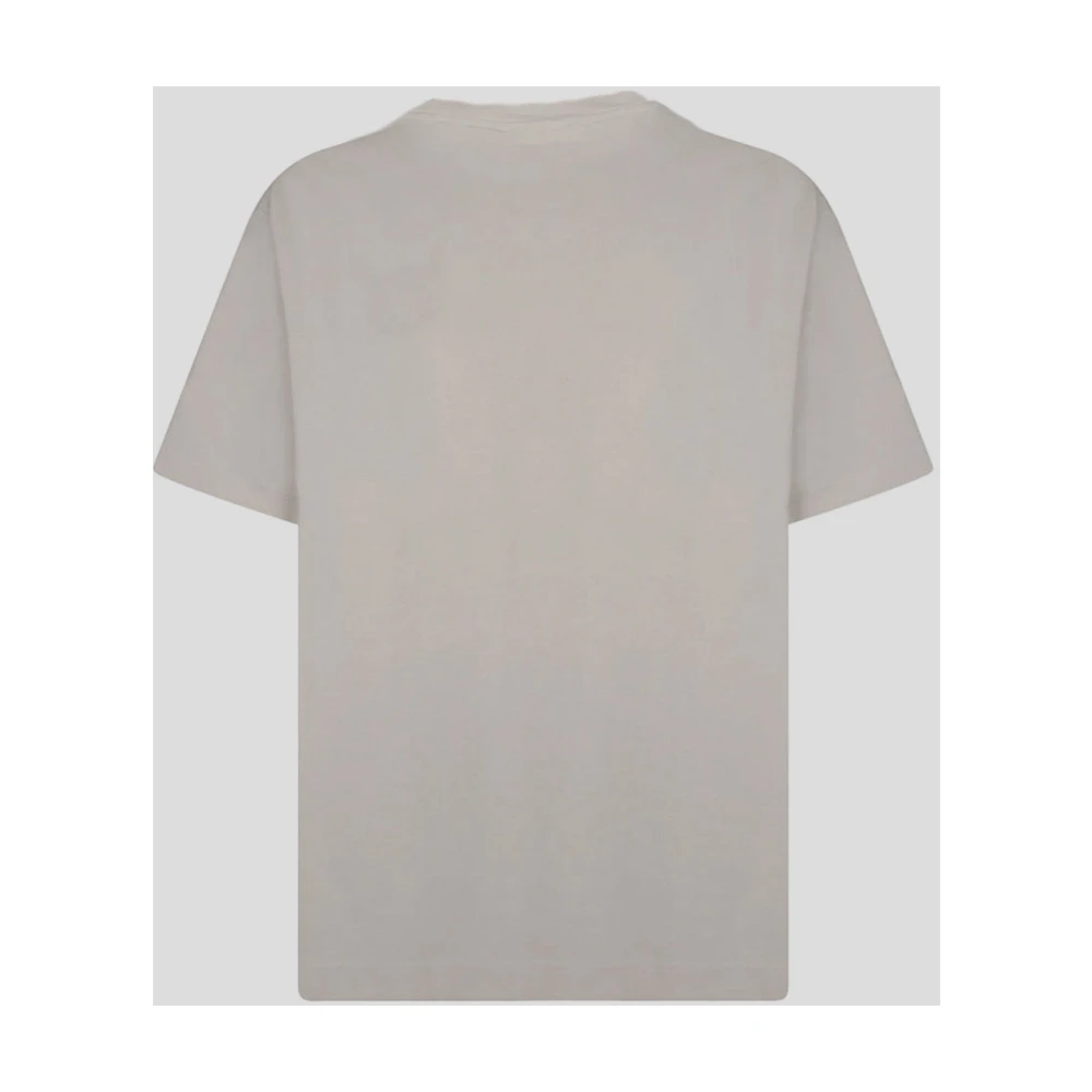 Maison Kitsuné Mannen T-shirt Collectie Gray Heren