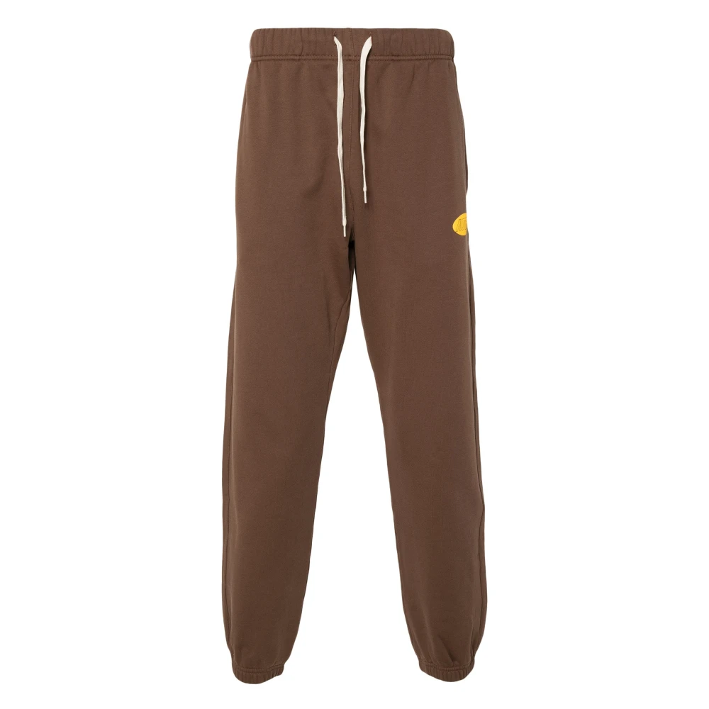 Autry Sporty Logo Print Sweatpants Brown Heren