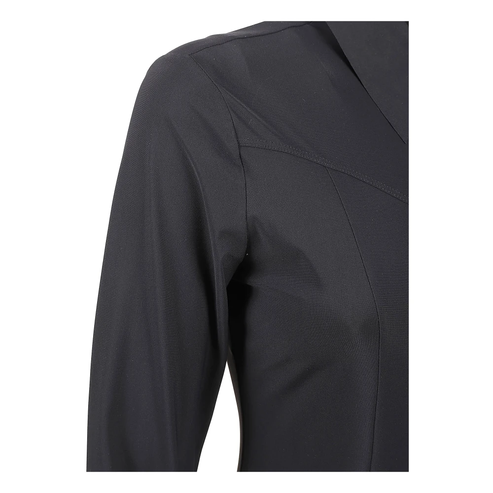High Zwarte overhemden Black Dames
