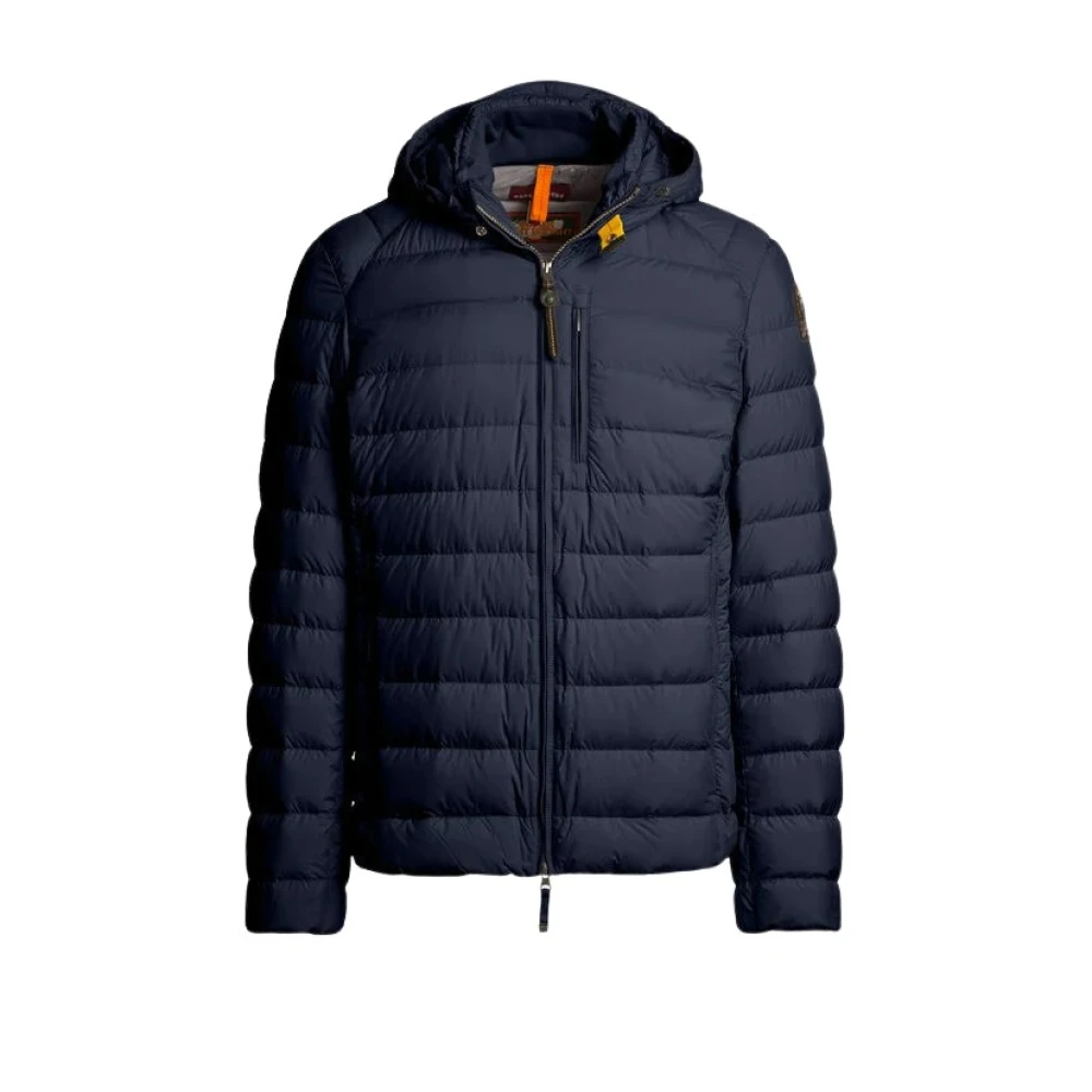 Parajumpers Men's Blue Down Jackets, 3XL, Last Minute Hooded Down Jacket