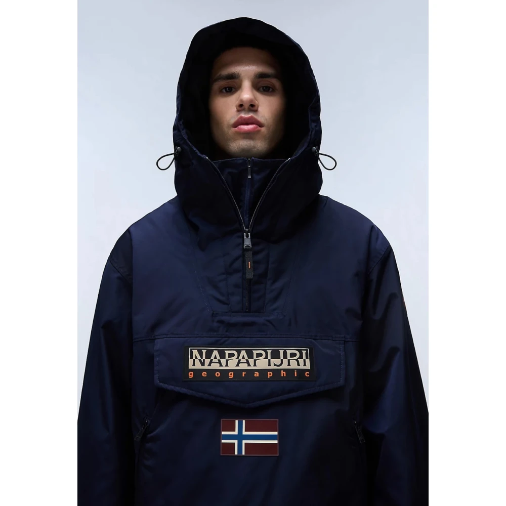 Napapijri Rainforest Next Anorak Jas Blue Heren