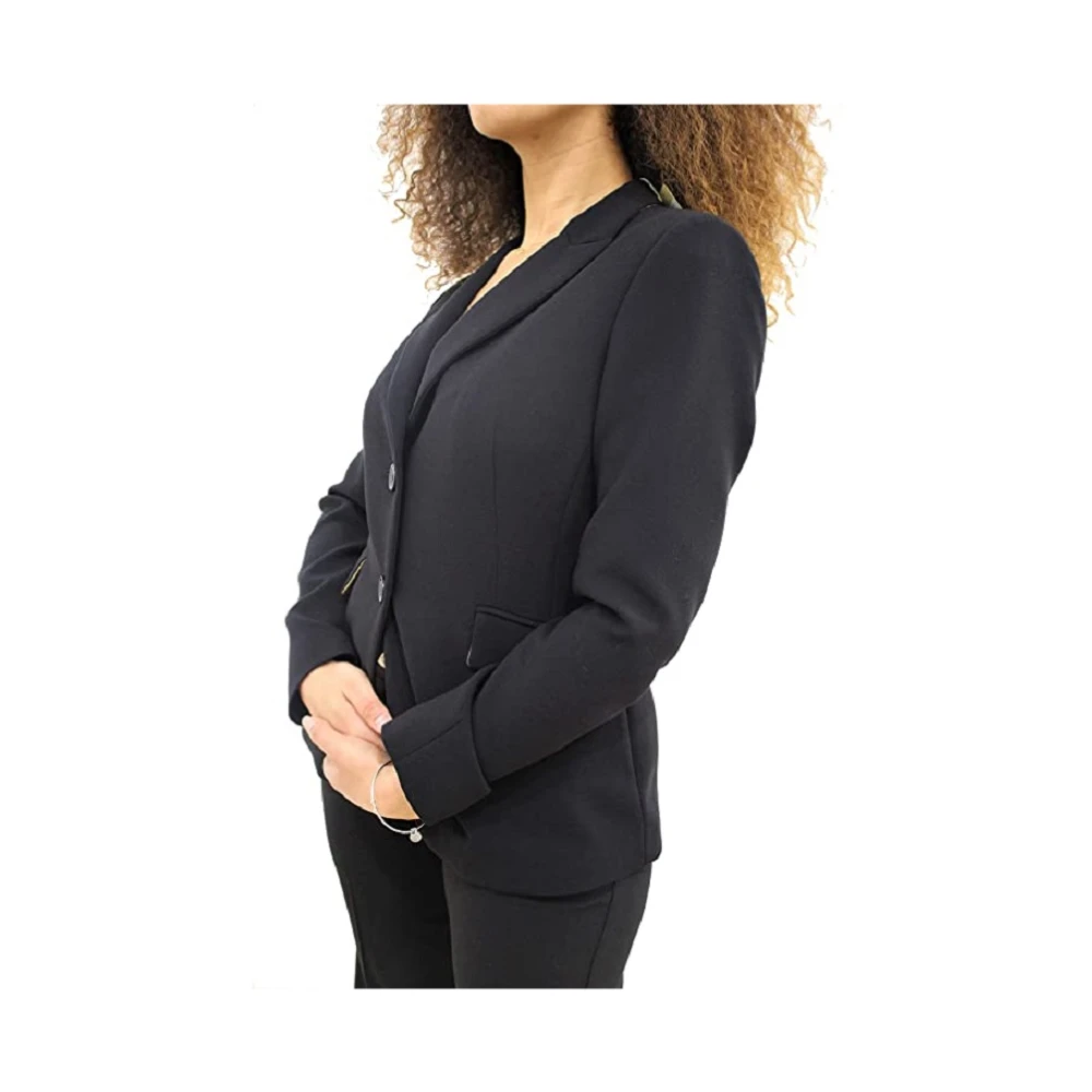Alviero Martini 1a Classe Elegante Jas Black Dames