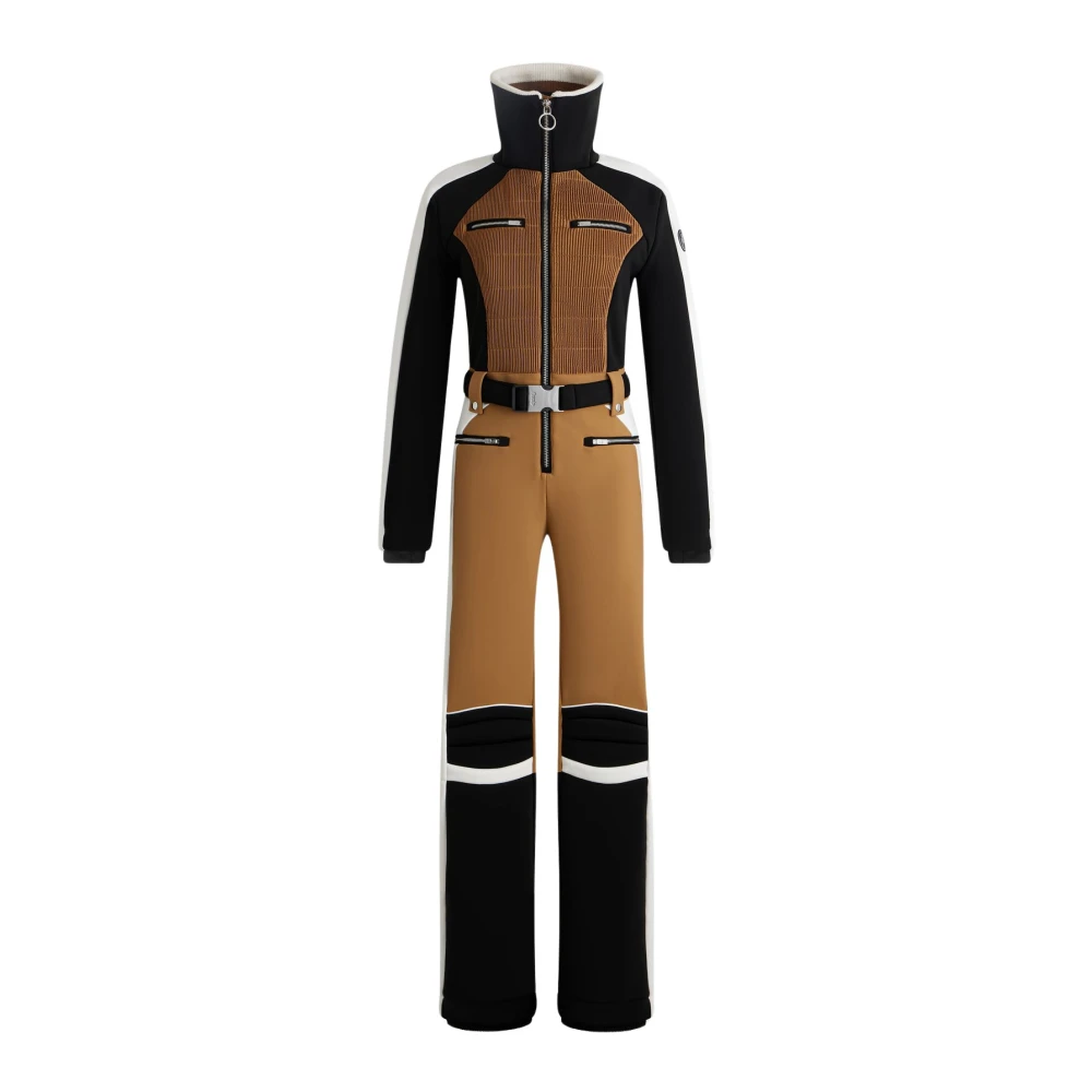 Fusalp Kvinno Brun Träning Dam, L, Polyester, Jorket Ski Suit