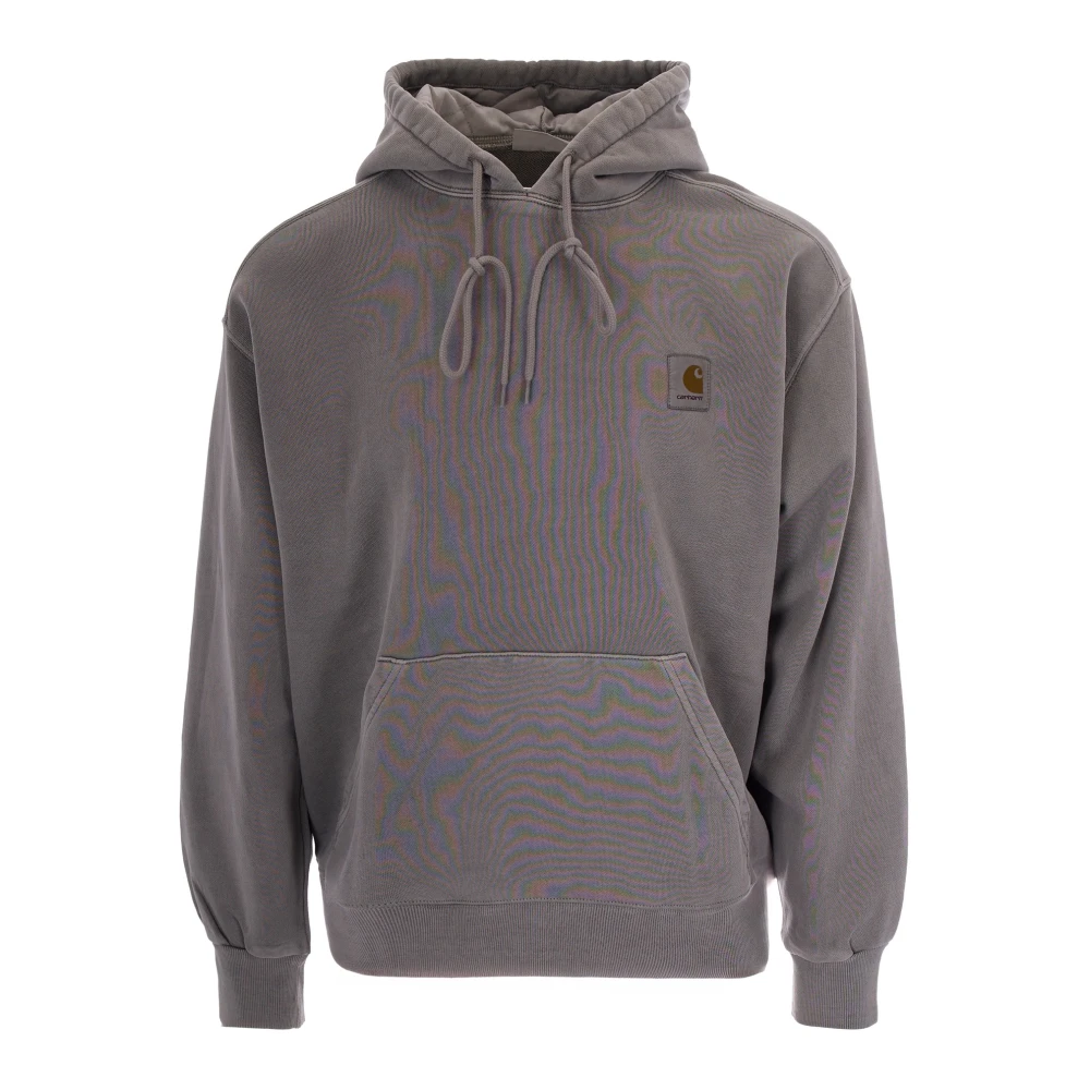 Carhartt Wip Men's Gray Hooded Nelson Sweatshirt - Hoodies - S - Sweatshirts & Hoodies
