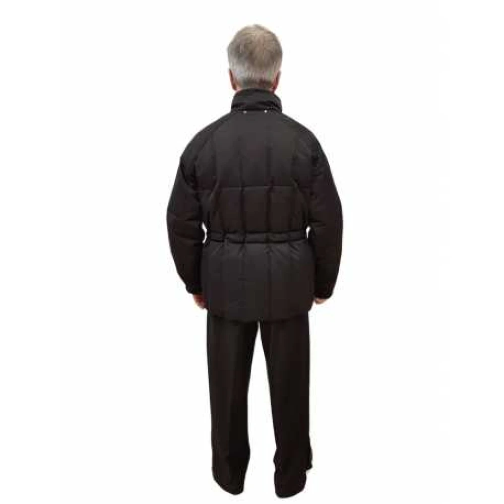 Paul Smith Zwarte Parka Donsjas Mannen Black Heren