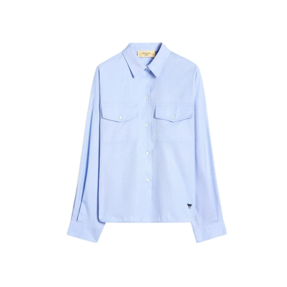 Weekend Max Mara Women's Blue Shirt - Shirts - Xs - Blouses & Shirts