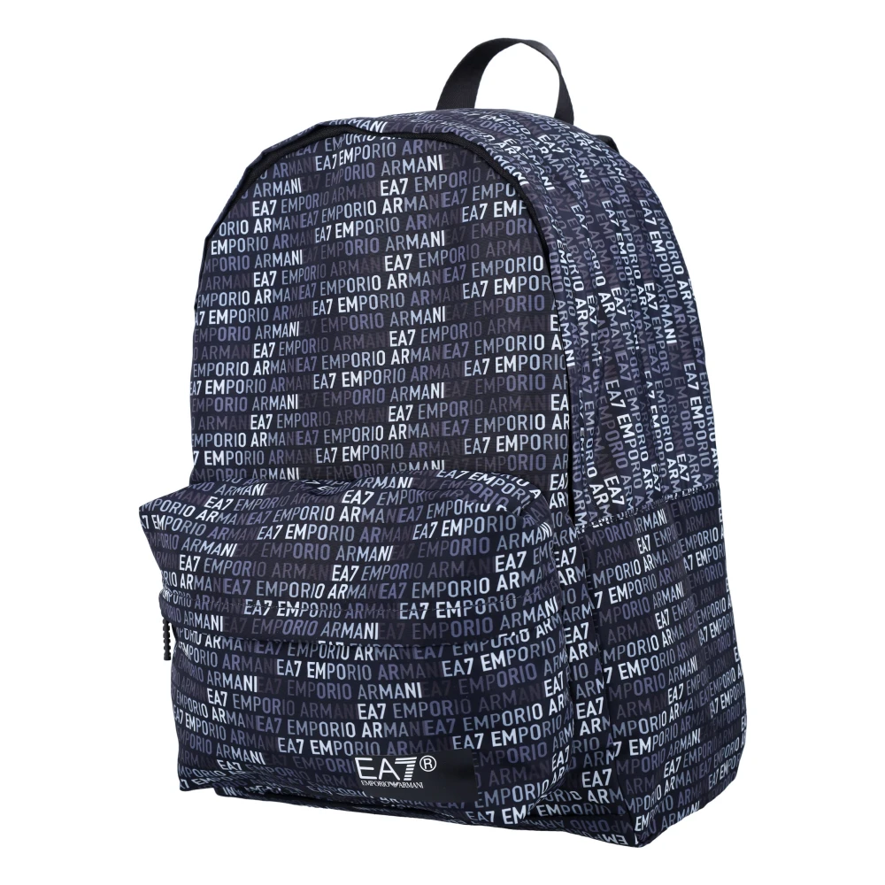 Emporio Armani EA7 Stijlvolle rugzak voor dagelijks gebruik Blue Heren