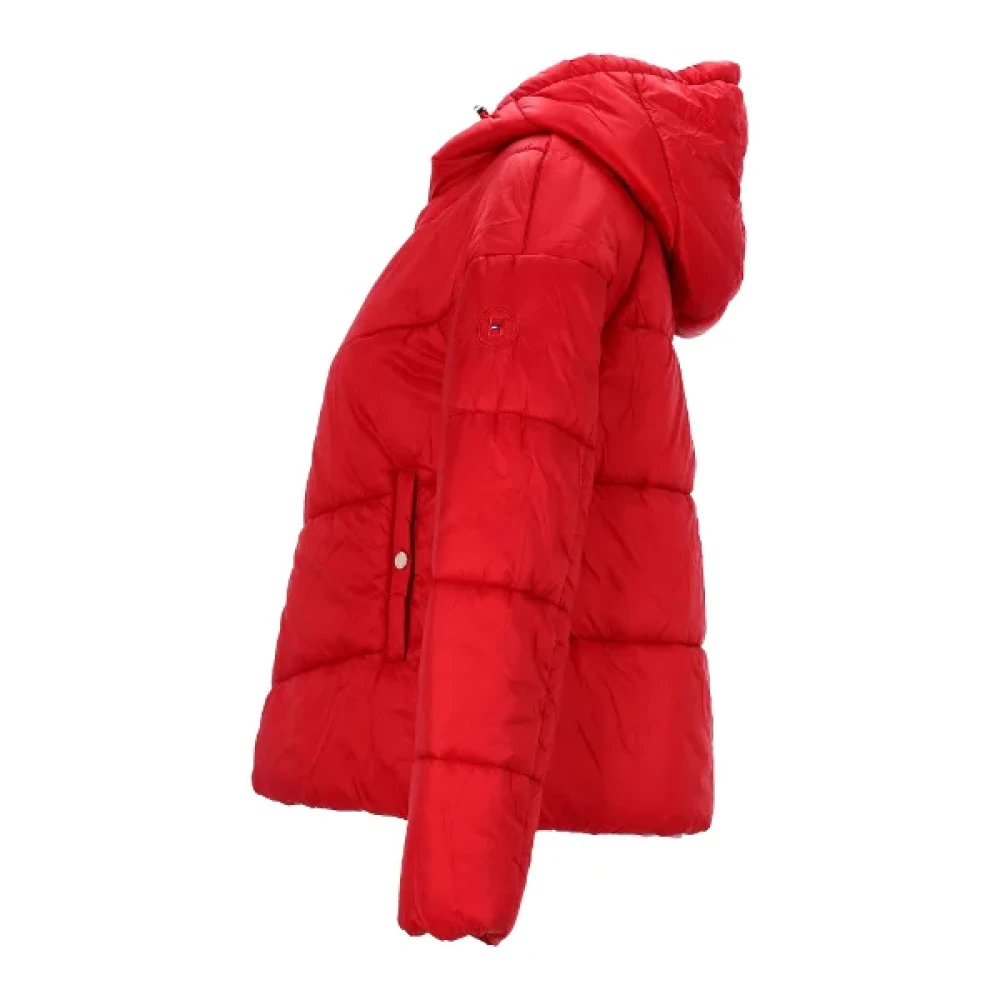 Tommy Hilfiger Pre-owned Nylon outerwear Red Dames
