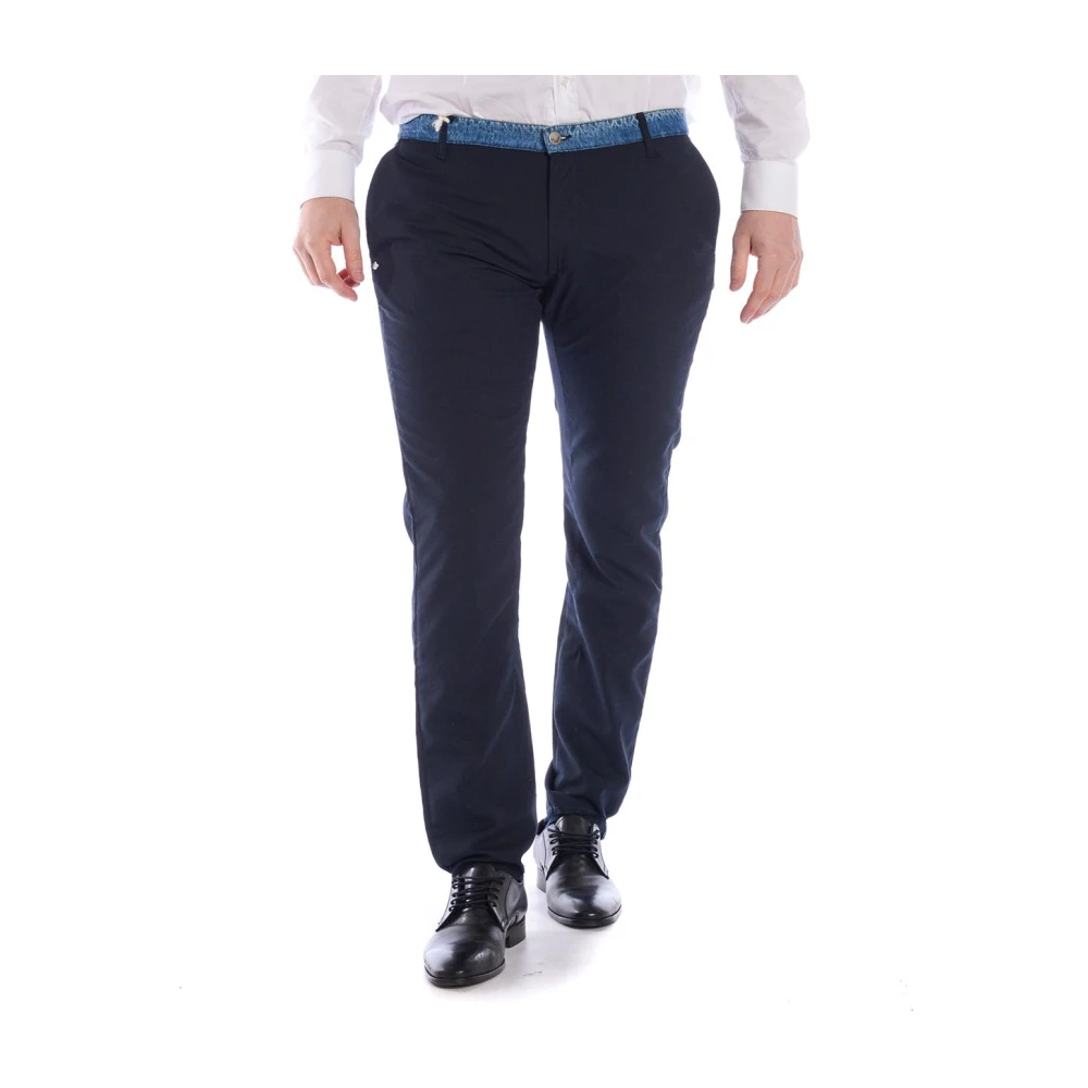 Daniele Alessandrini Men's Blue Jeans Trouser - Slim-Fit Trousers - W38 - Trousers