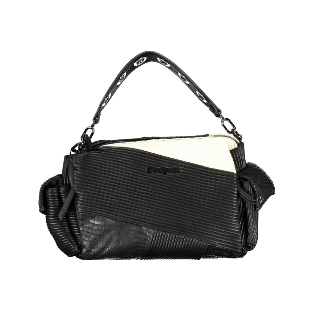 Desigual Women's Black Handbag With Removable Strap