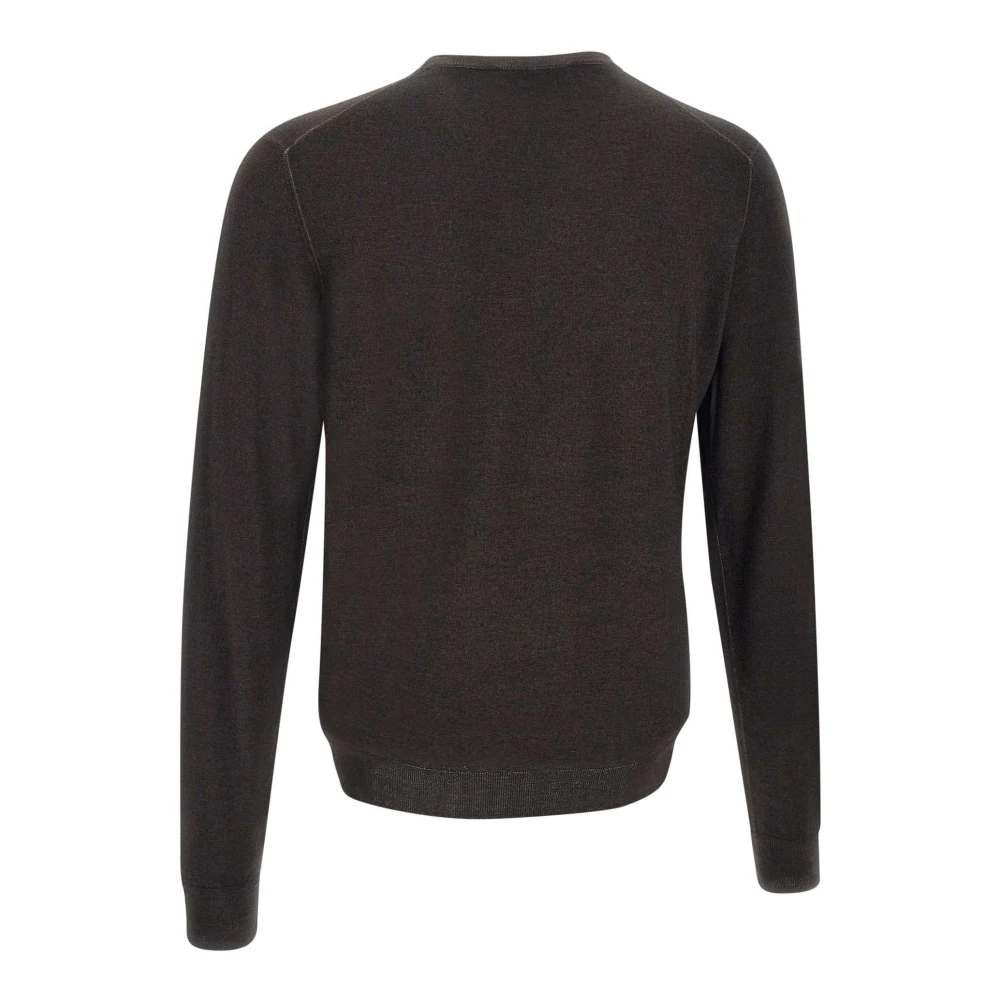 Filippo De Laurentiis Bruine Wollen Trui Colors Collection Brown Heren