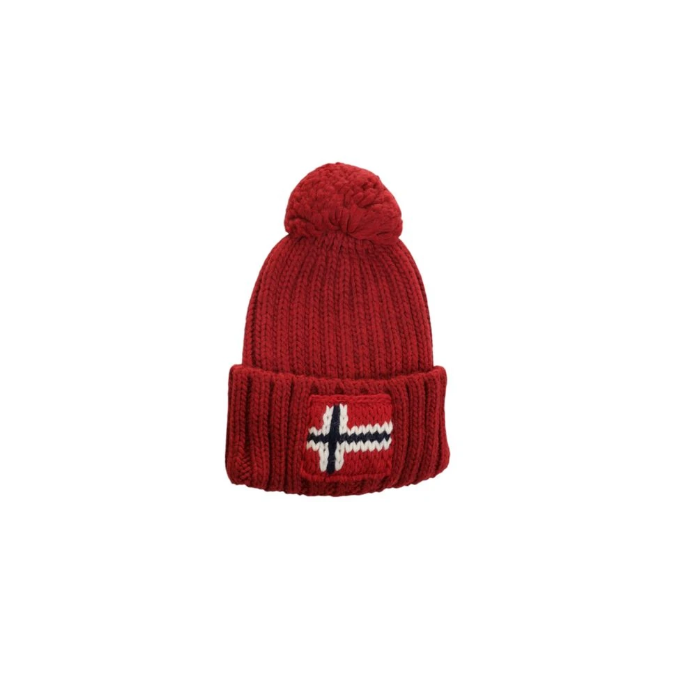 Napapijri Heren Acryl Hoed & Muts Red Heren