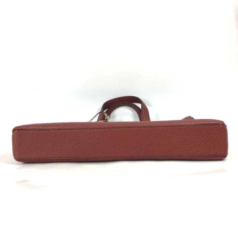 Fendi Vintage Pre-owned Leather fendi-bags Brown Dames