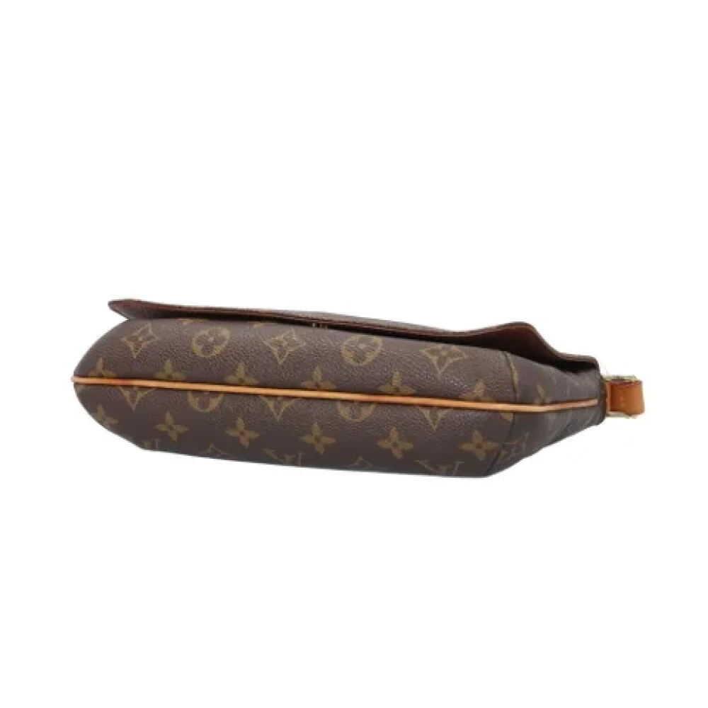 Louis Vuitton Vintage Pre-owned Fabric shoulder-bags Brown Dames