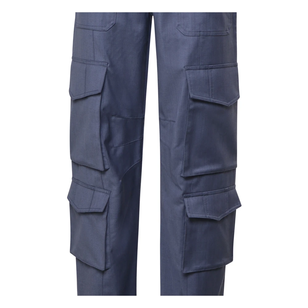 Golden Goose Cargo Broek met Zakken Blue Dames