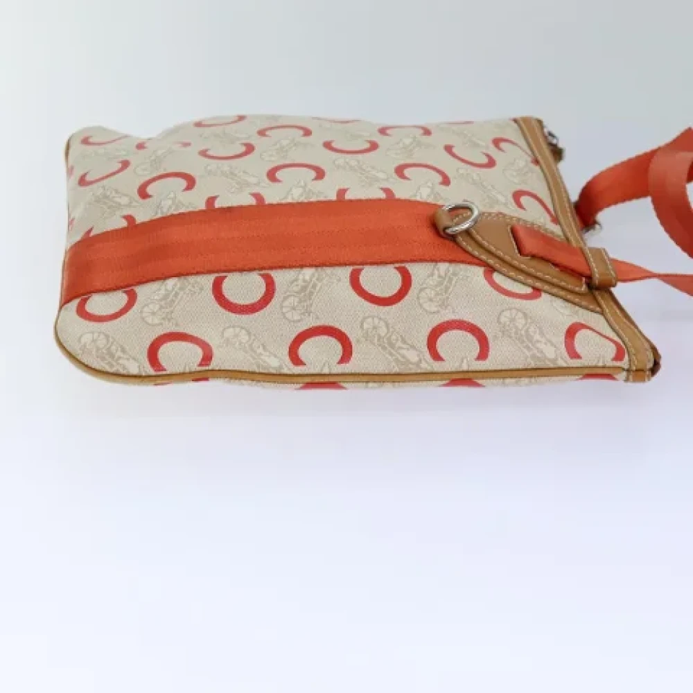 Celine Vintage Pre-owned Canvas celine-bags Orange Dames
