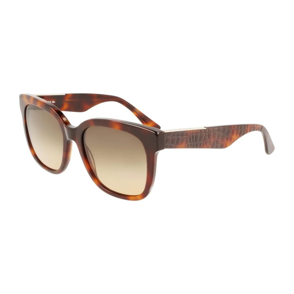 Lacoste Women's Brown Acetate Sunglasses With Filter